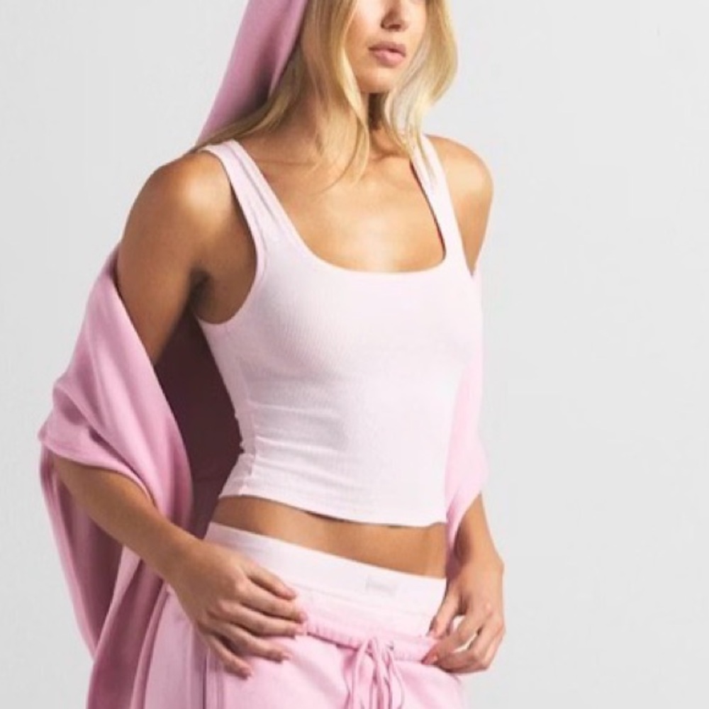 SKIMS Pink Tank Top